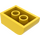 LEGO Yellow Sklon Kostka 2 x 3 s Zakřivená Rohí část (6215)