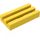 LEGO Yellow Dlaždice 1 x 2 Mřížka (bez spodní drážky)