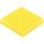 LEGO Yellow Tile 2 x 2 s Groove (3068 / 88409)