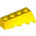 LEGO Yellow Klín 2 x 4 Sloped Levá (43721)
