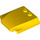 LEGO Yellow Klín 4 x 4 Zakřivený (45677)