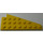 LEGO Yellow Klín Deska 4 x 8 Křídlo Levá bez Stud Notch