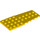 LEGO Yellow Klín Deska 4 x 9 Křídlo s Stud Notches (14181)