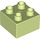 LEGO Yellowish Green Duplo Kostka 2 x 2 (3437 / 89461)